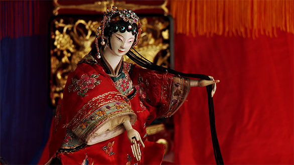 台湾、街かどの人形劇、画像11