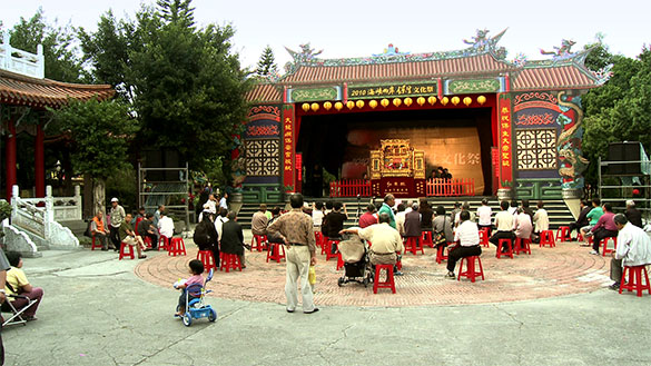 台湾、街かどの人形劇、画像8