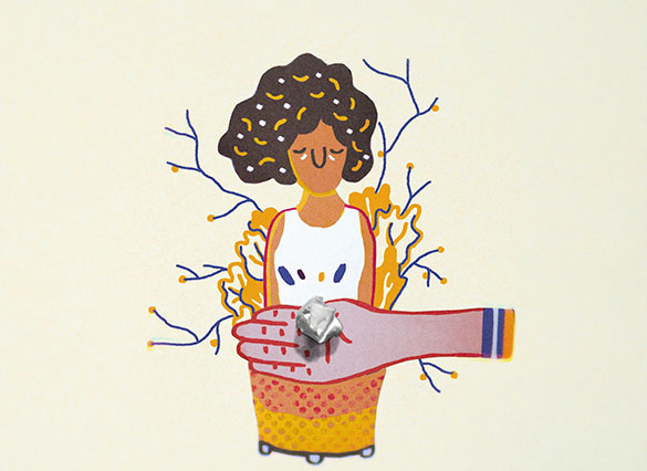 オリビアと雲、画像1